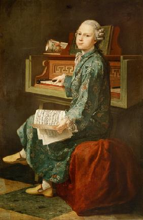 Young Man at the Clavichord 1767