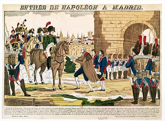 Triumphant Entry of the French into Madrid, 4th December 1808 von French School