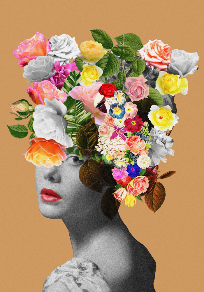 Blumenporträt von Frida Floral Studio