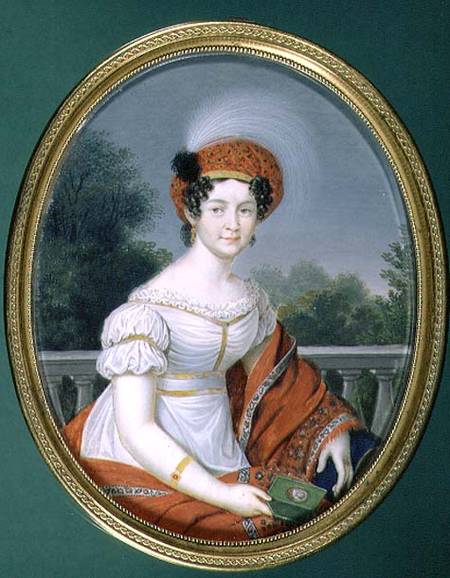 Catherine Paulovna, Grand Duchess of Russia Queen of Wurttemberg (1788-1819) von Friedrich Fleischmann