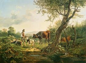 Landscape with a Shepherd 1826