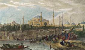 Konstaninopel, Hagia Sophia um 1840