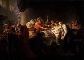Der Tod des Germanicus von Friedrich Heinrich Füger