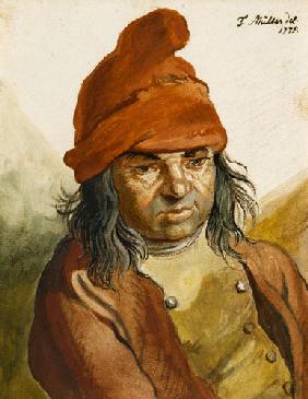 Bauer mit roter Mütze 1779