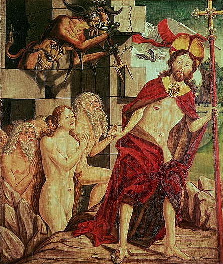 Christ in Hell von Friedrich Pacher