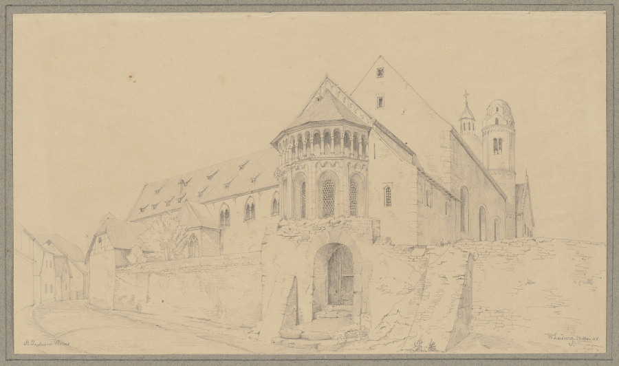 Pauluskirche in Worms von Friedrich Wilhelm Ludwig