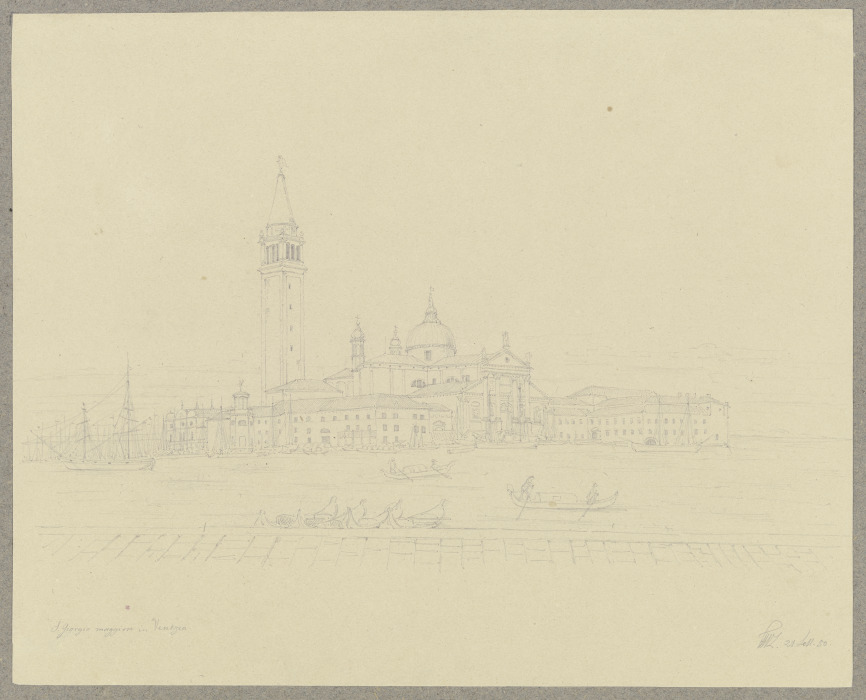 S. Giorgio Maggiore in Venedig von Friedrich Wilhelm Ludwig