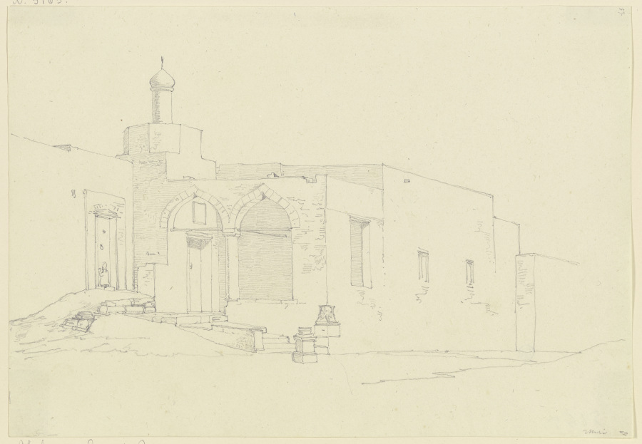 Kleine ägyptische Moschee von Friedrich Maximilian Hessemer
