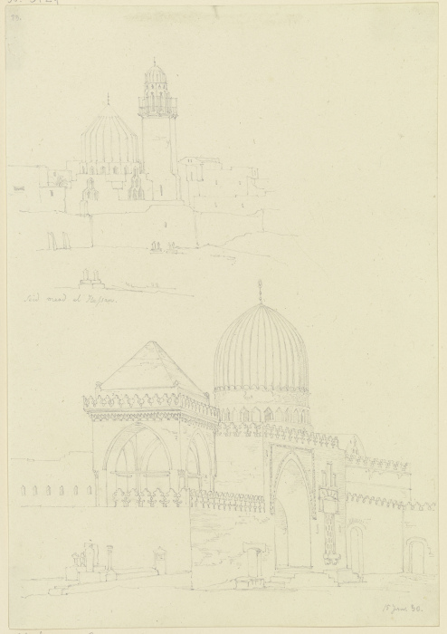 Moscheen von Friedrich Maximilian Hessemer