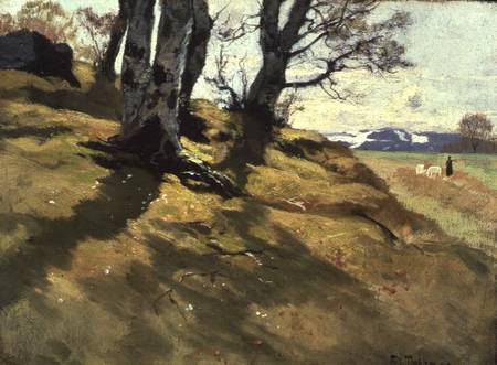 Landscape at Stord, Norway von Frits Thaulow