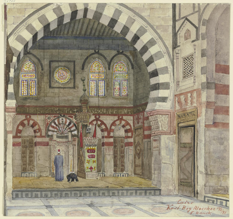 Kait Bey Moschee in Kairo von Fritz Hauck