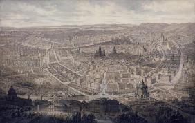 View of Vienna, c.1860 (w/c on paper) 1823