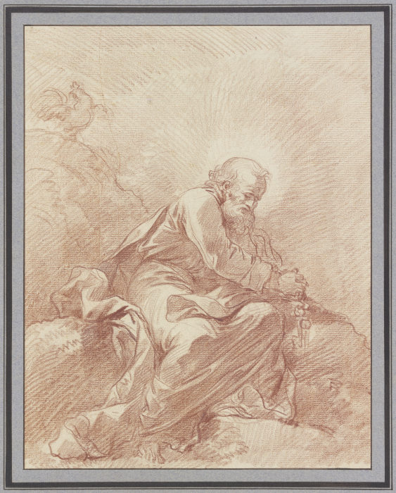 Die Reue des Heiligen Petrus von Gabriel François Doyen