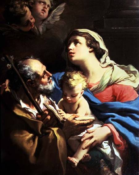 The Holy Family von Gaetano Gandolfi