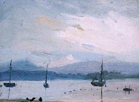 Lake Champlain (oil on canvas) 