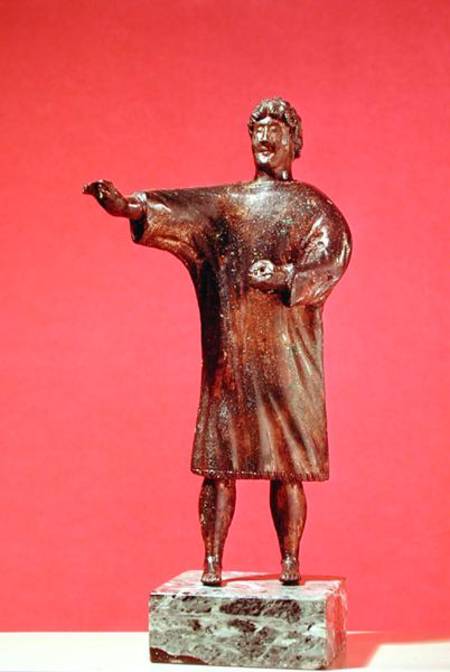 Figurine of a man wearing a sagum, from Neuvy-en-Sullias von Gallo-Roman