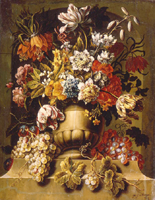 Blumen in Steinvase von Gaspar Peeter d.J Verbruggen