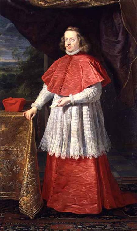 The Infante D. Ferdinand of Austria, dressed as a Cardinal von Gaspard de Crayer
