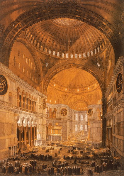 Konstantinopel, Hagia Sophia von Gaspard Fossati