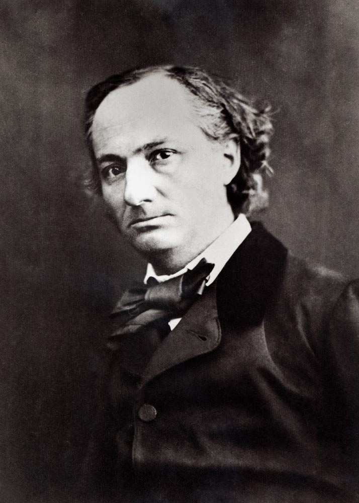 Charles Baudelaire (1821-67) (b/w photo)  von Gaspard Felix Tournachon Nadar