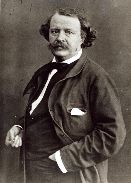 Felix Nadar, c.1860 (b/w photo)  von Gaspard Felix Tournachon Nadar