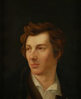 Porträt des Dichters Heinrich Heine (1797-1856) 1828