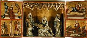 Altarpiece depicting the Lamentation and the Passion of Christ (Altar of St. Elizabeth Thuringia)