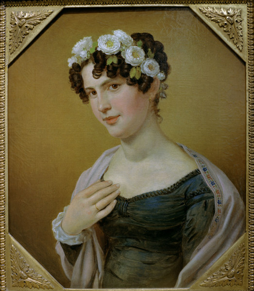 Bildnis der Frau von Gebauer Ernst