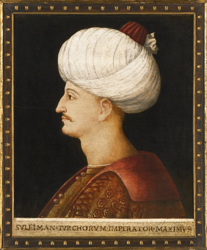 Sultan Süleyman I. der Prächtige von Gentile Bellini