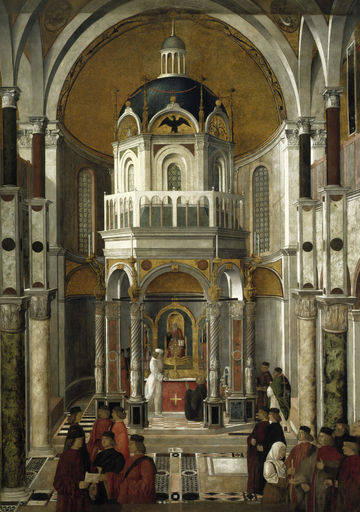 Gent.Bellini, Heilung des Pietro de'' L. von Gentile Bellini