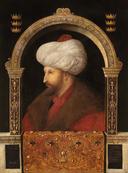 Mohammed ( Mehmed ) II Fatih der Eroberer, ( türkischer Sultan ) von Gentile Bellini
