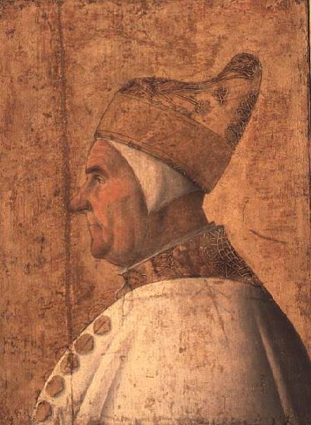 Portrait of Giovanni Mocenigo (1478-85) Doge of Venice von Gentile Bellini