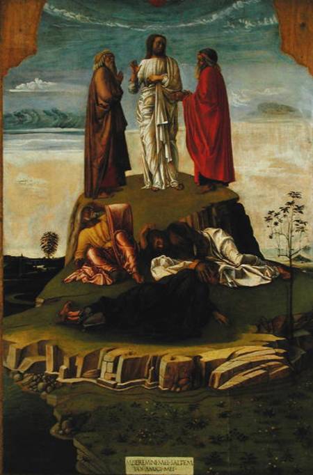Transfiguration of Christ on Mount Tabor von Gentile Bellini