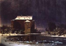 Haunted House in the Snow 1848