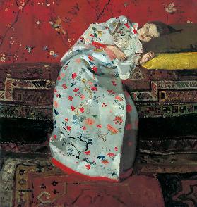 Girl in a White Kimono 1894