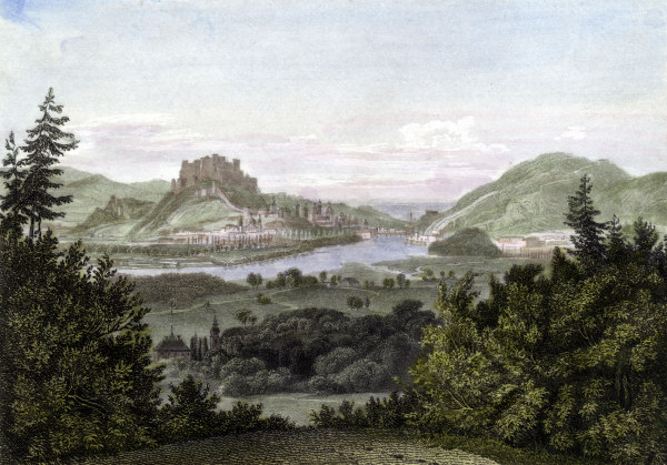 Salzburg, Ansicht von Georg Pezoldt