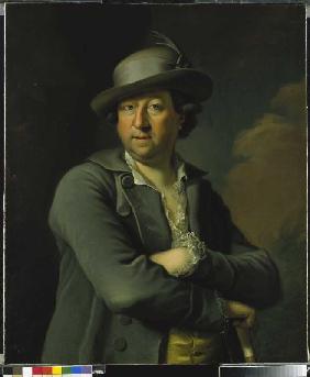 Portrait eines unbekannten Herrn 1777