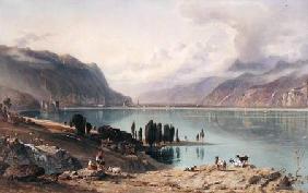 A View of Lake Geneva 1883  on