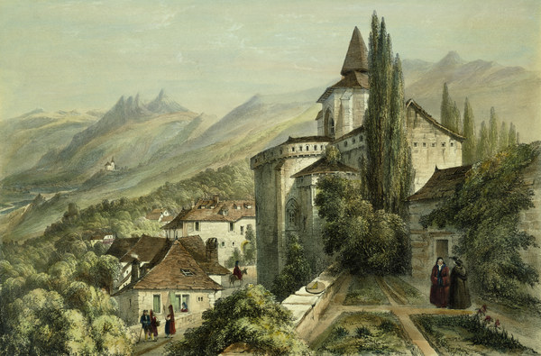 Saint-Savin, Klosterkirche von George Barnard