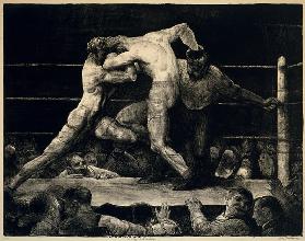 Boxkampf bei Sharkey 1917