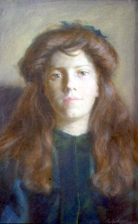 Portrait of a Young Girl von George Cartlidge