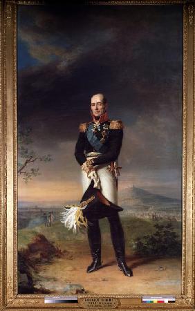 Porträt des Feldmarschalls Fürst Michail Barklay-de-Tolli (1761-1818) 1829