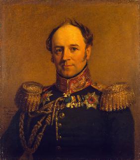 Porträt von Alexander Graf von Benckendorff (1783-1844) 1822