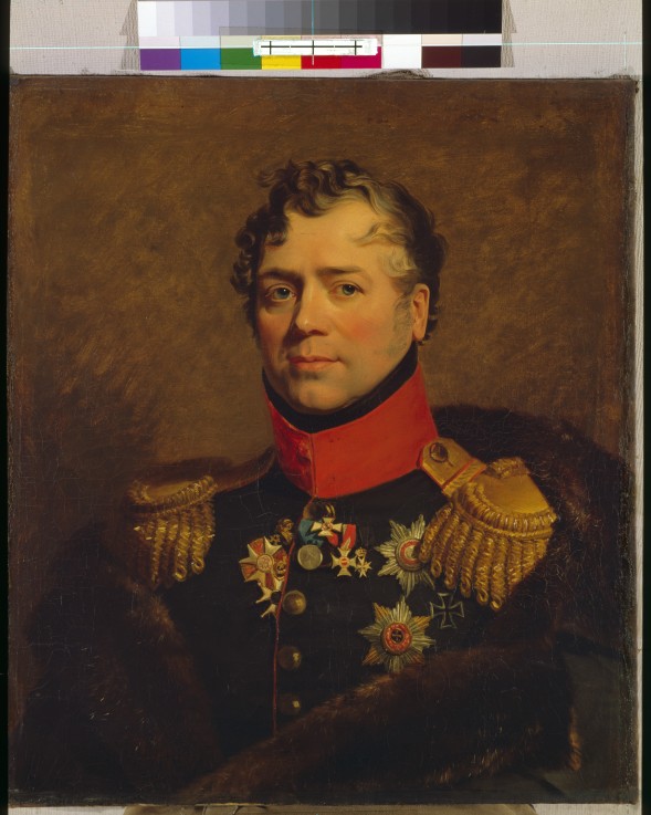Porträt von Fürst Dmitri Wladimirowitsch Golizyn (1771-1844) von George Dawe