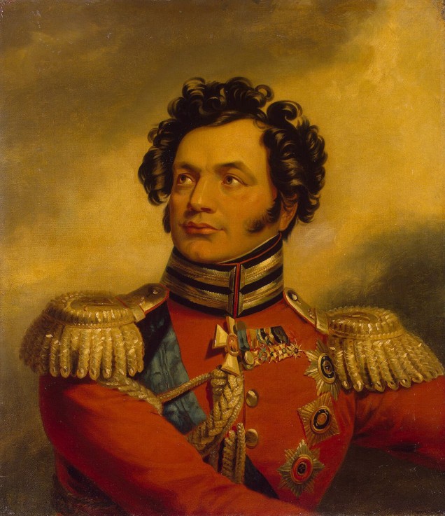 Porträt von General Fjodor Petrowitsch Uwarow (1773-1824) von George Dawe
