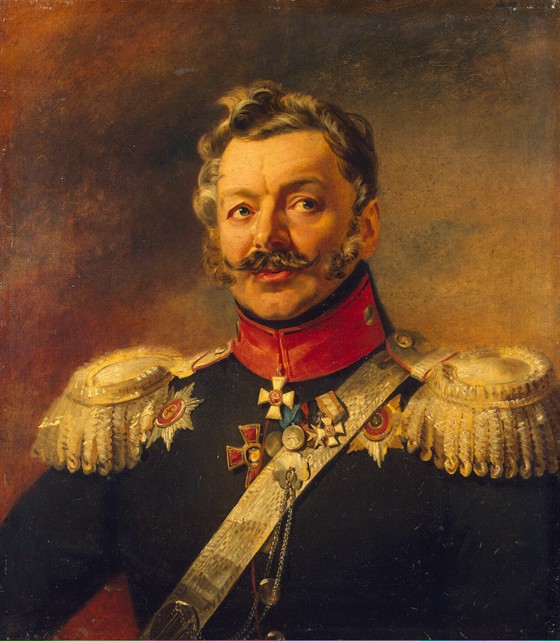 Porträt von General Peter Petrowitsch Graf von der Pahlen (1777-1864) von George Dawe