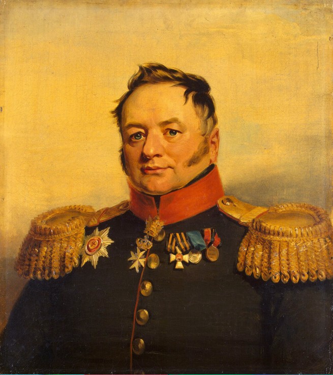 Porträt von Pawel Alexejewitsch Tutschkow (1776-1858) von George Dawe