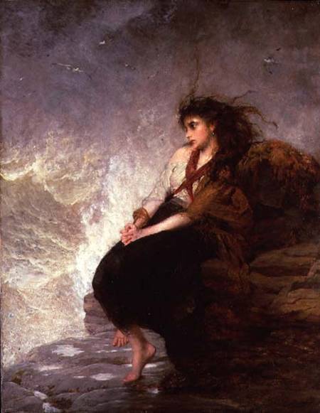 Alone - 'Oh for the touch of a vanished hand' von George Elgar Hicks