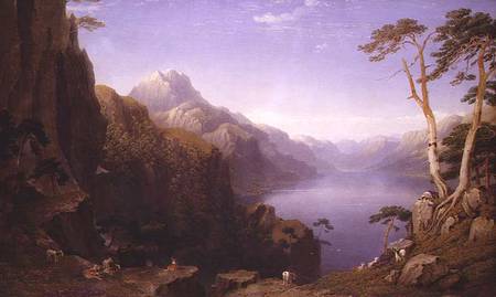 Loch Maree, Ross and Cromarty von George Fennel Robson
