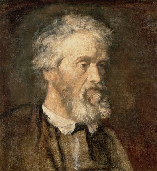 Portrait of Thomas Carlyle (1795-1881) von George Frederick Watts